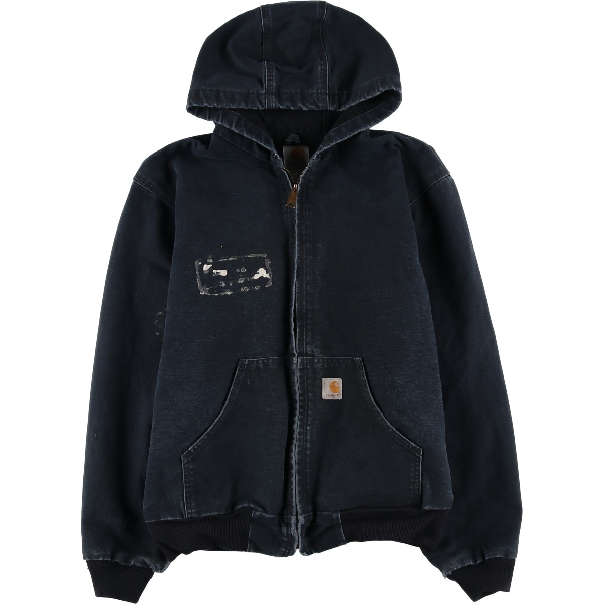 古着 カーハート Carhartt アクティブジャケット ダックフルジップパーカー メンズL相当/eaa458364