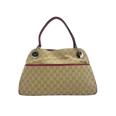 グッチ GUCCI GGキャンバス ハンドバッグ【中古】