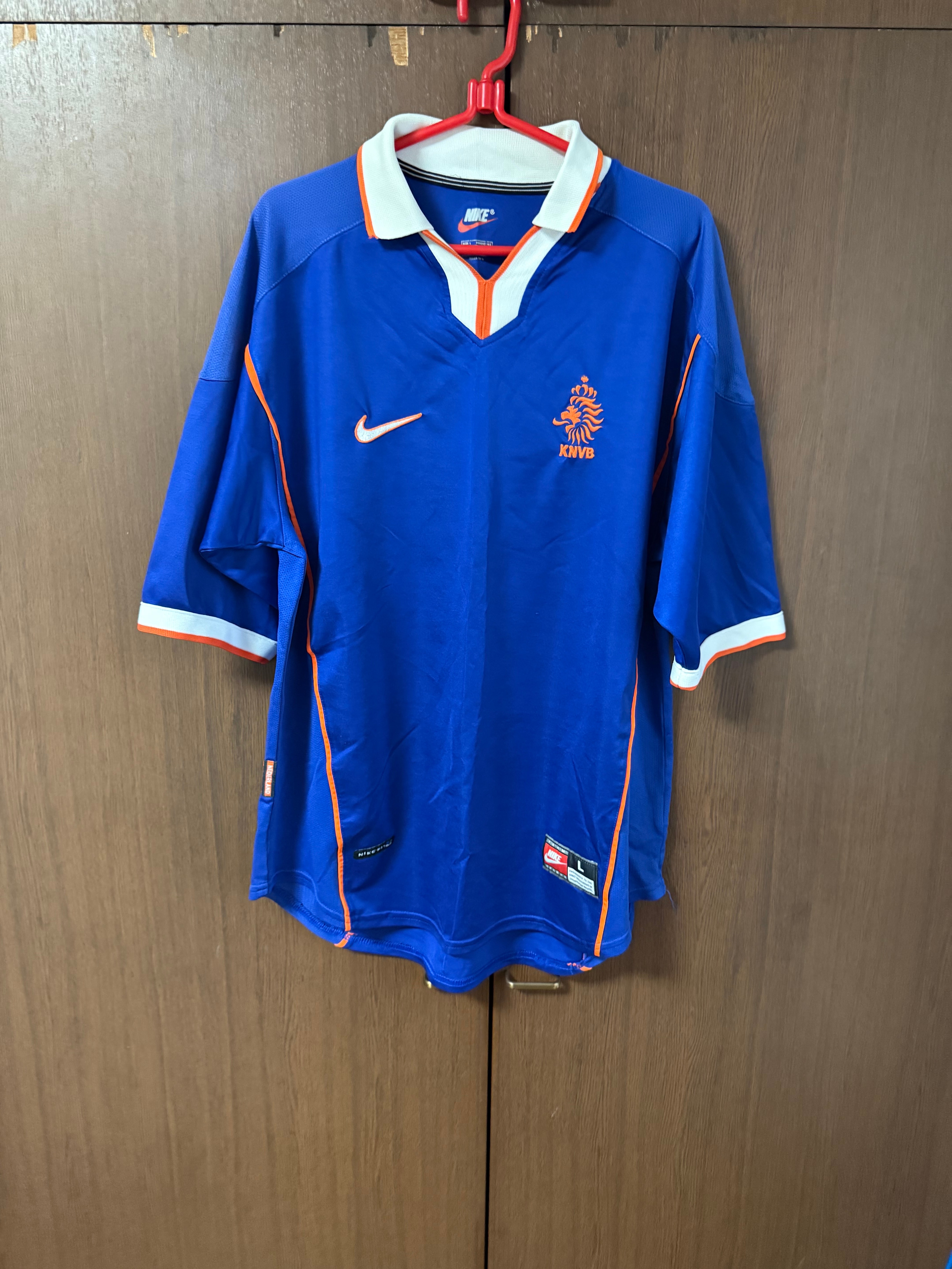 目立った傷や汚れなし】90s 古着 オールドナイキ NIKE KNVB オランダ