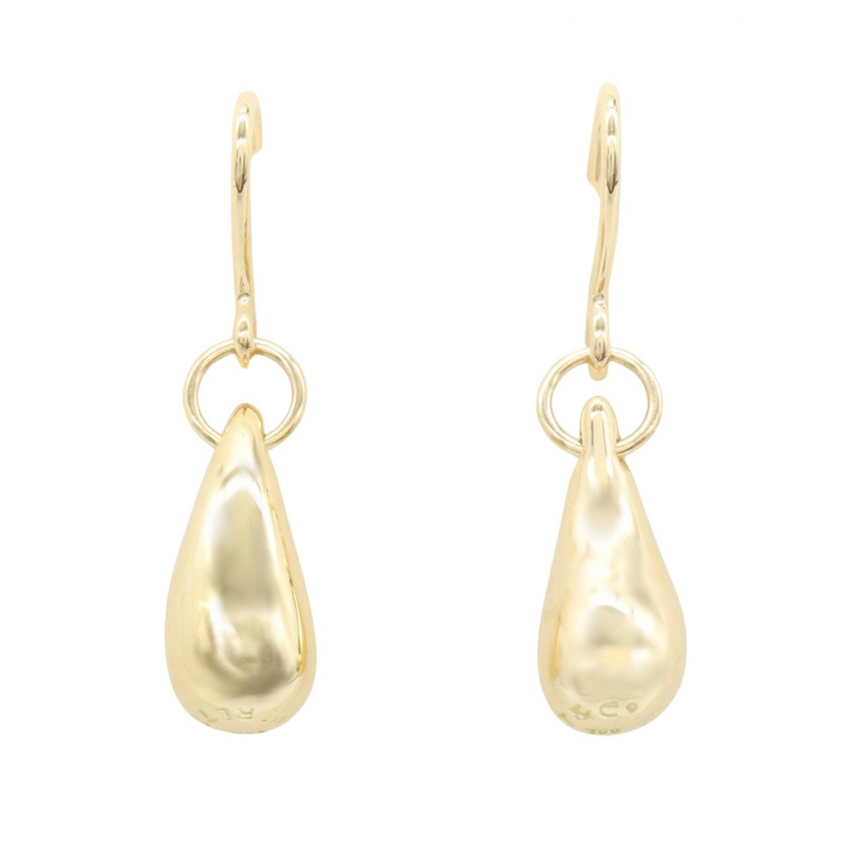 ティファニー TIFFANY&CO ティアドロップ ピアス ピアス ジュエリー K18(イエローゴールド) レディース ゴールド系 60142375 【中古】