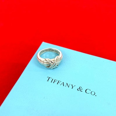 TIFFANY&Co. ティファニー シグネチャー リング シルバー925 リング・指輪 9.5号 シルバー
62134