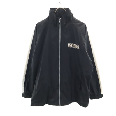Mizuno ミズノ 非売品 WONDA ナイロンジャケット FREE ブラック コーヒー ワンダ