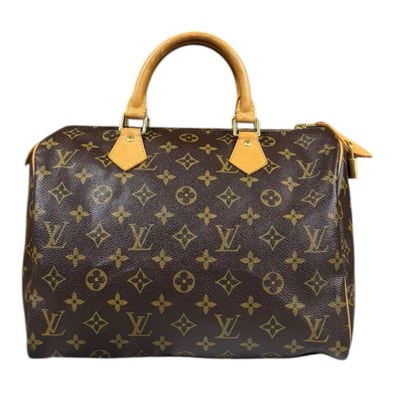 ルイヴィトン スピーディ30 モノグラム ハンドバッグ モノグラムキャンバス M41526 ブラウン レディース LOUIS VUITTON 中古