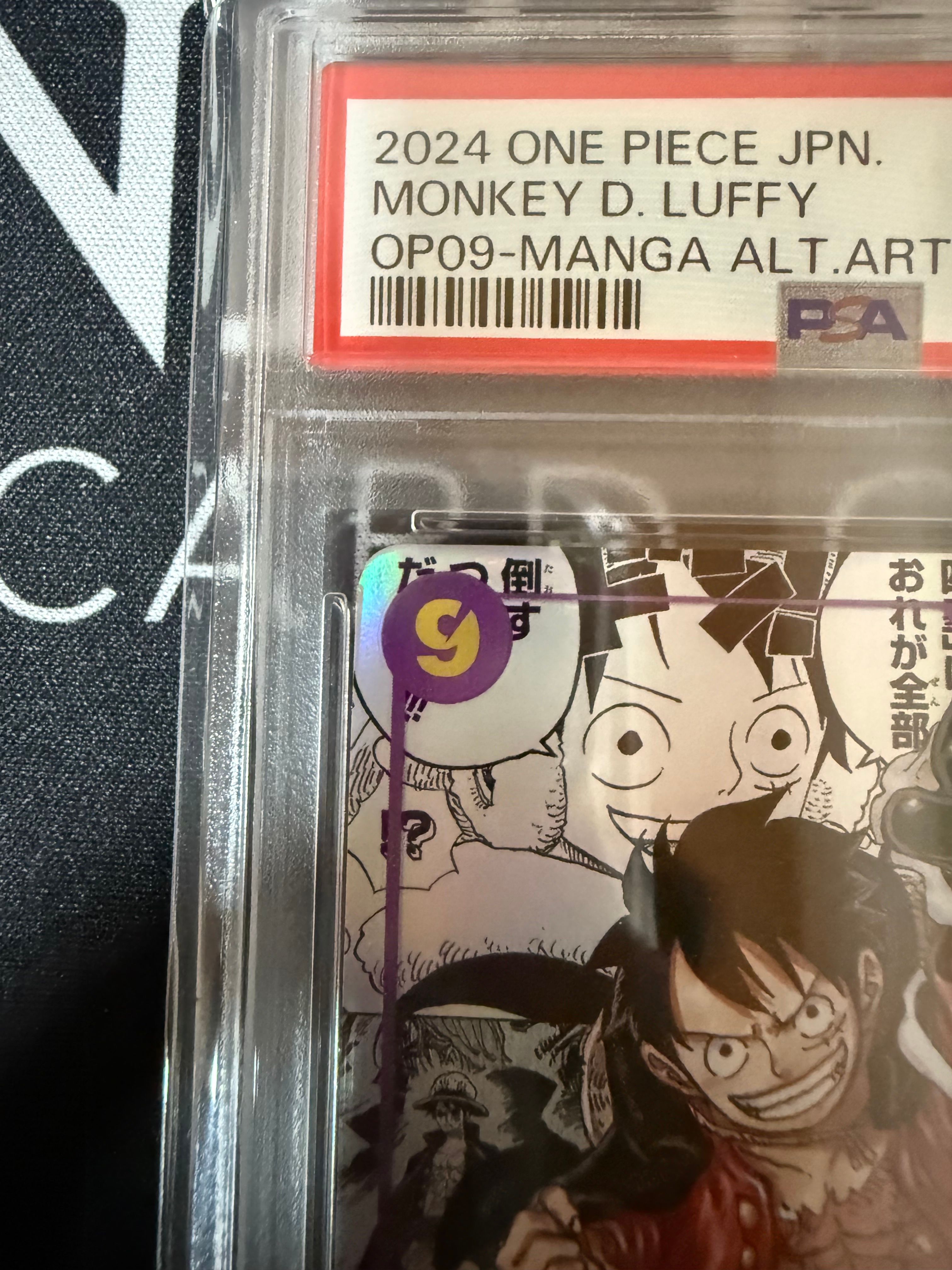 PSA 10]Monkey.D.Luffy SEC-SP (Comic Parallel) [OP09-119](Booster Pack  