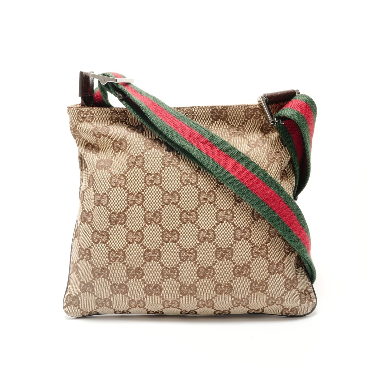 グッチ GUCCI シェリーライン GGキャンバス ショルダーバッグ【中古】