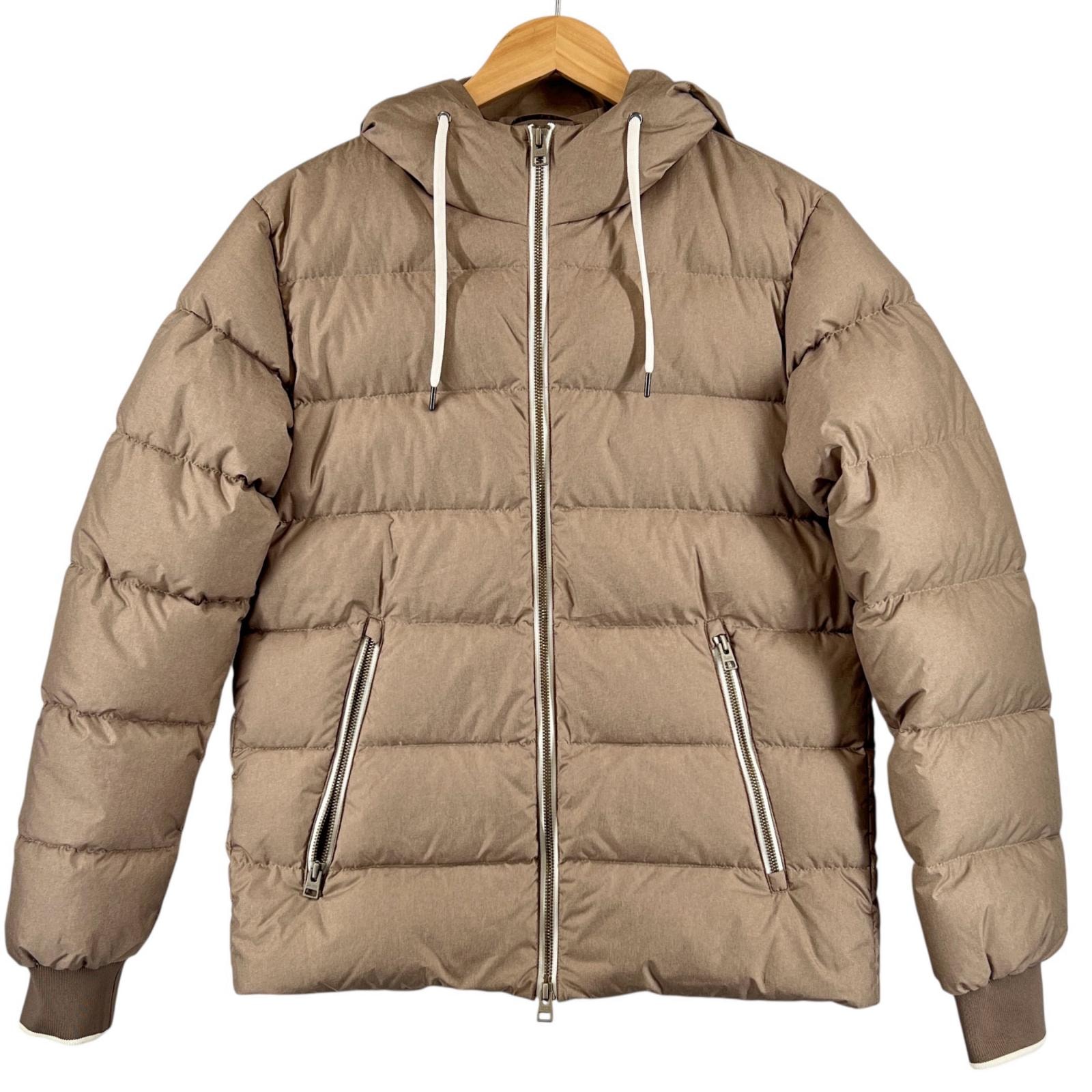 極美品 ヘルノ リゾート
 ダウンジャケット ベージュ メンズ 44 PI00080UR