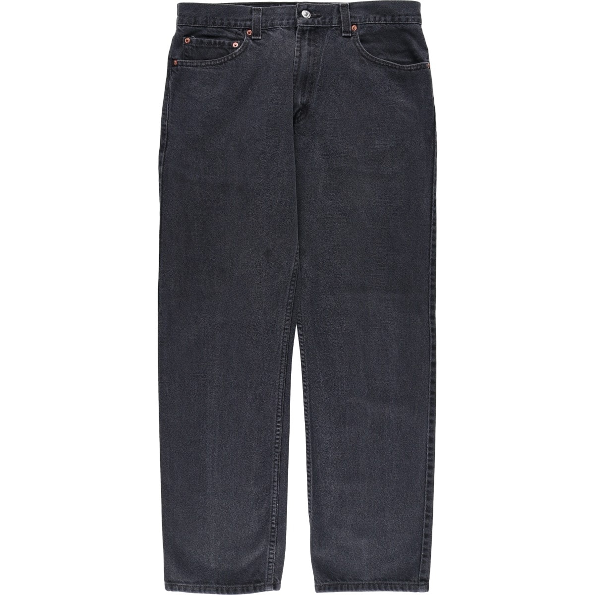 古着 リーバイス Levi's 505 REGULAR FIT ブラックデニム テーパードデニムパンツ メンズw34相当/eaa615639