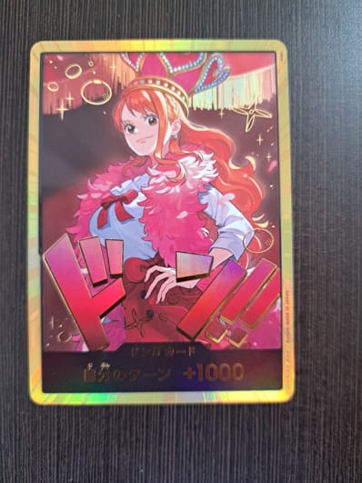 ドン!!カード : ナミ スーパーパラレル (エクストラブースター「ワンピース ヒロインズエディション」)