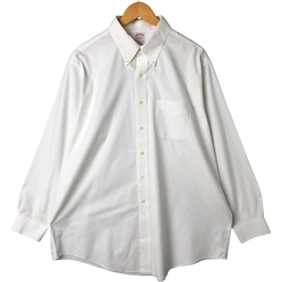 古着 ブルックスブラザーズ Brooks Brothers Est.1818 長袖 ボタンダウンシャツ メンズXL相当/eaa547521