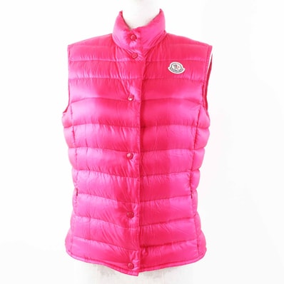 美品 モンクレール
ダウンベスト LIANE リアーネ ピンク レディース 1