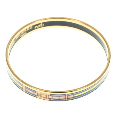 エルメス HERMES エマイユ バングルブレス レディース S#135596