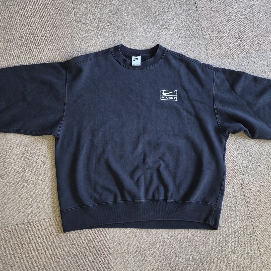 Stussy x Nike Wash Crew (US Size) "Black" DO5310-010