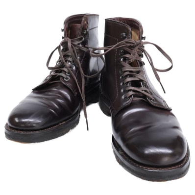 オールデン 4600H コードバン プレーントゥブーツ 7 1/2D