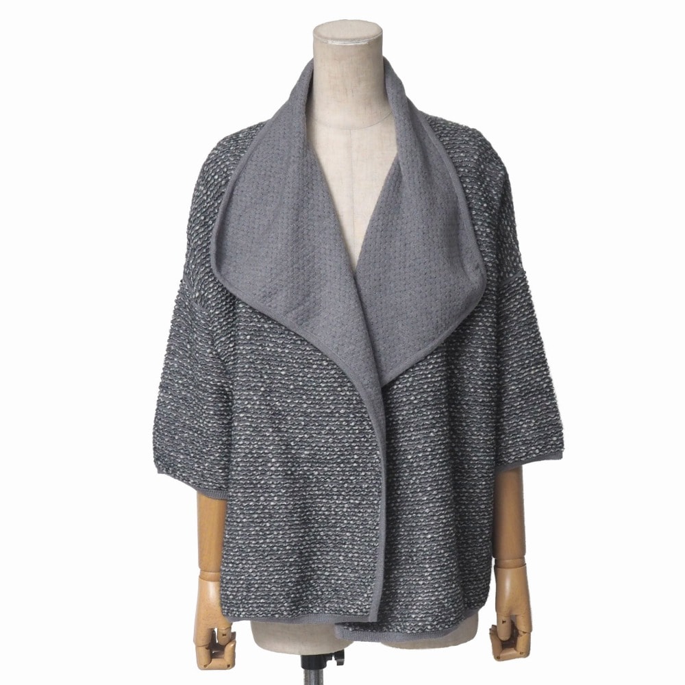 MAX MARA マックスマーラ ニット サイズS カーディガン ドロップショルダー ブランド古着【中古】RA8472