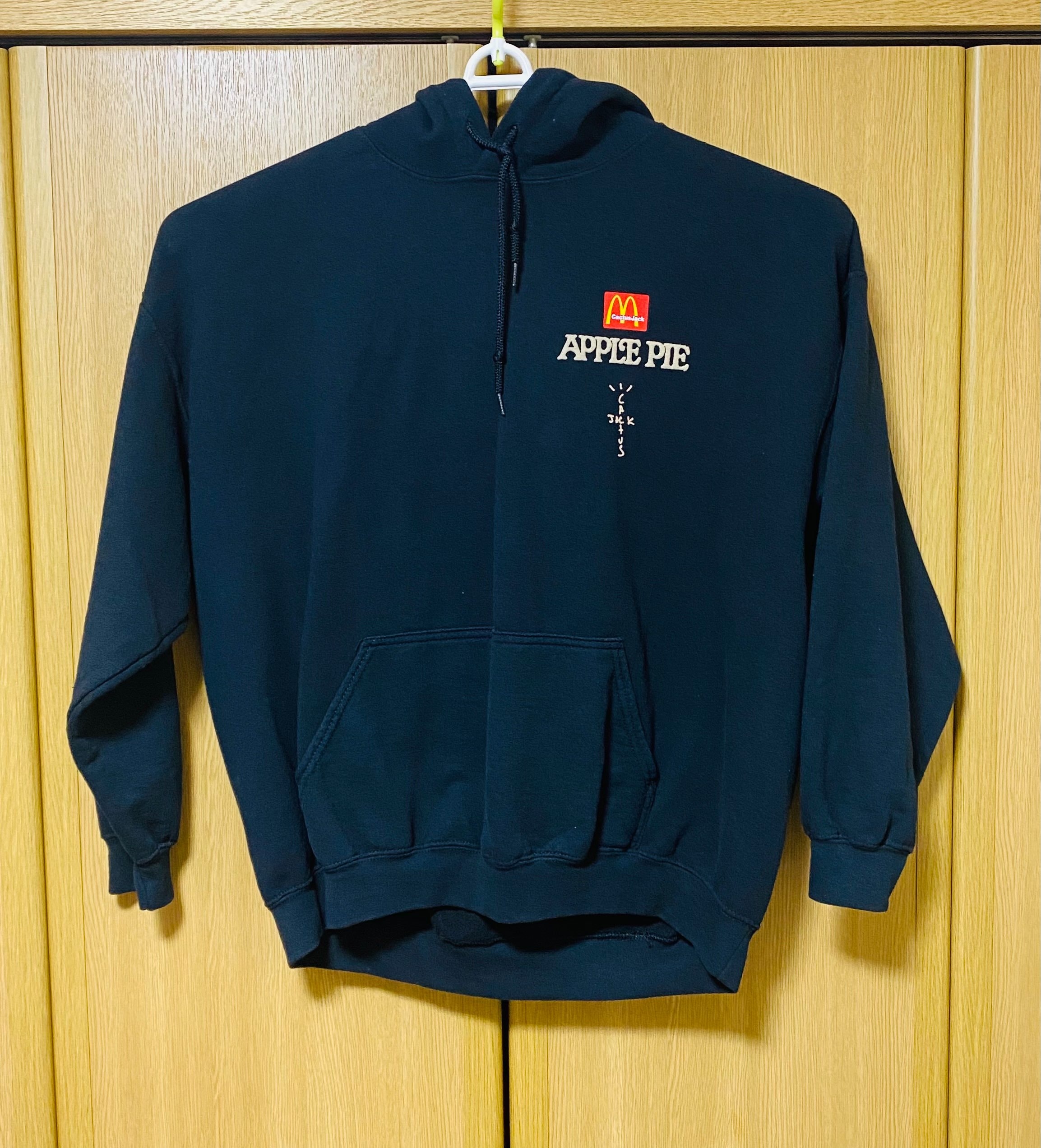 Travis Scott Cactus Jack x McDonald's Apple Pie Hoodie "Washed Black"