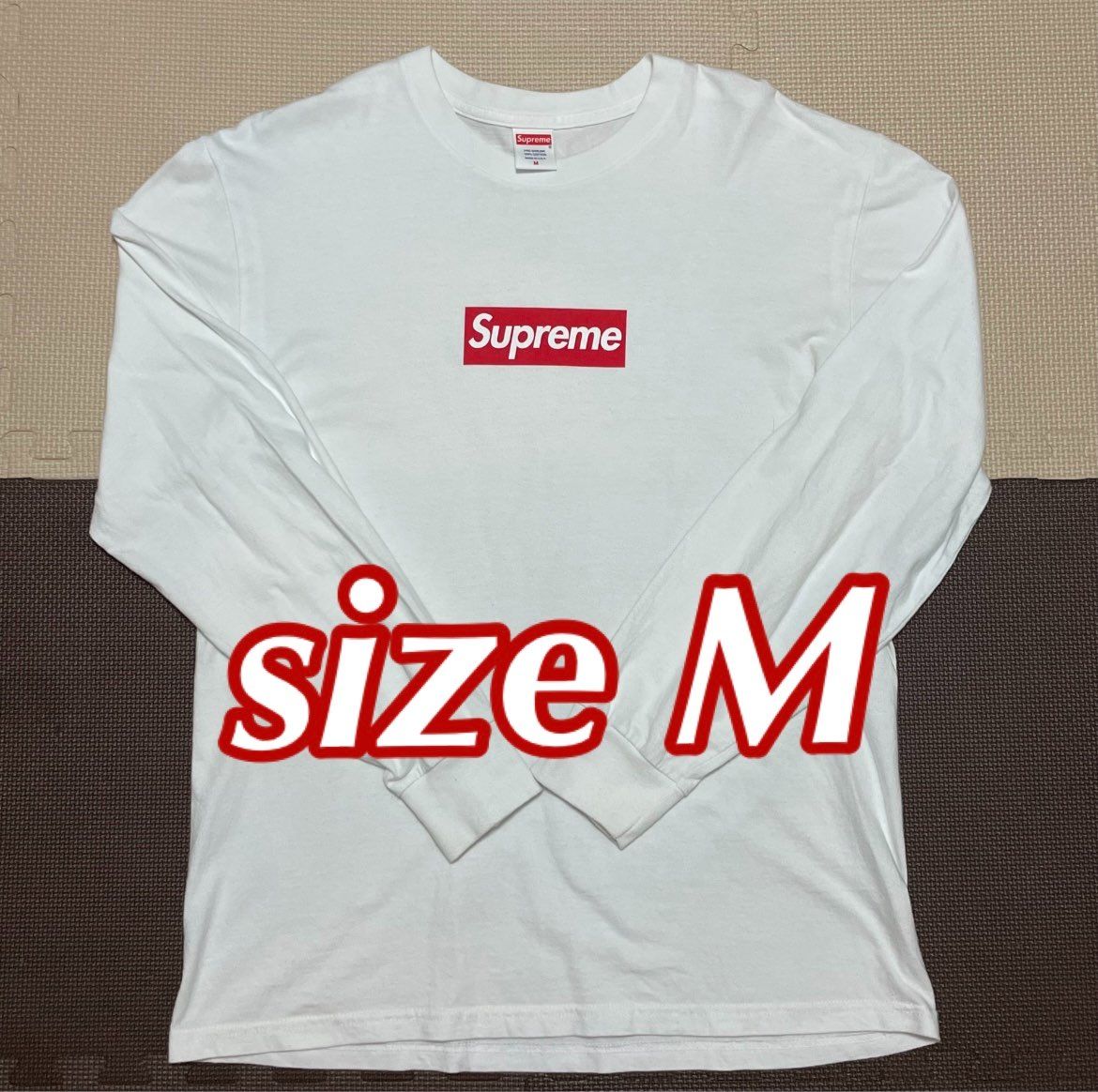 Supreme Box Logo L/S Tee "White"