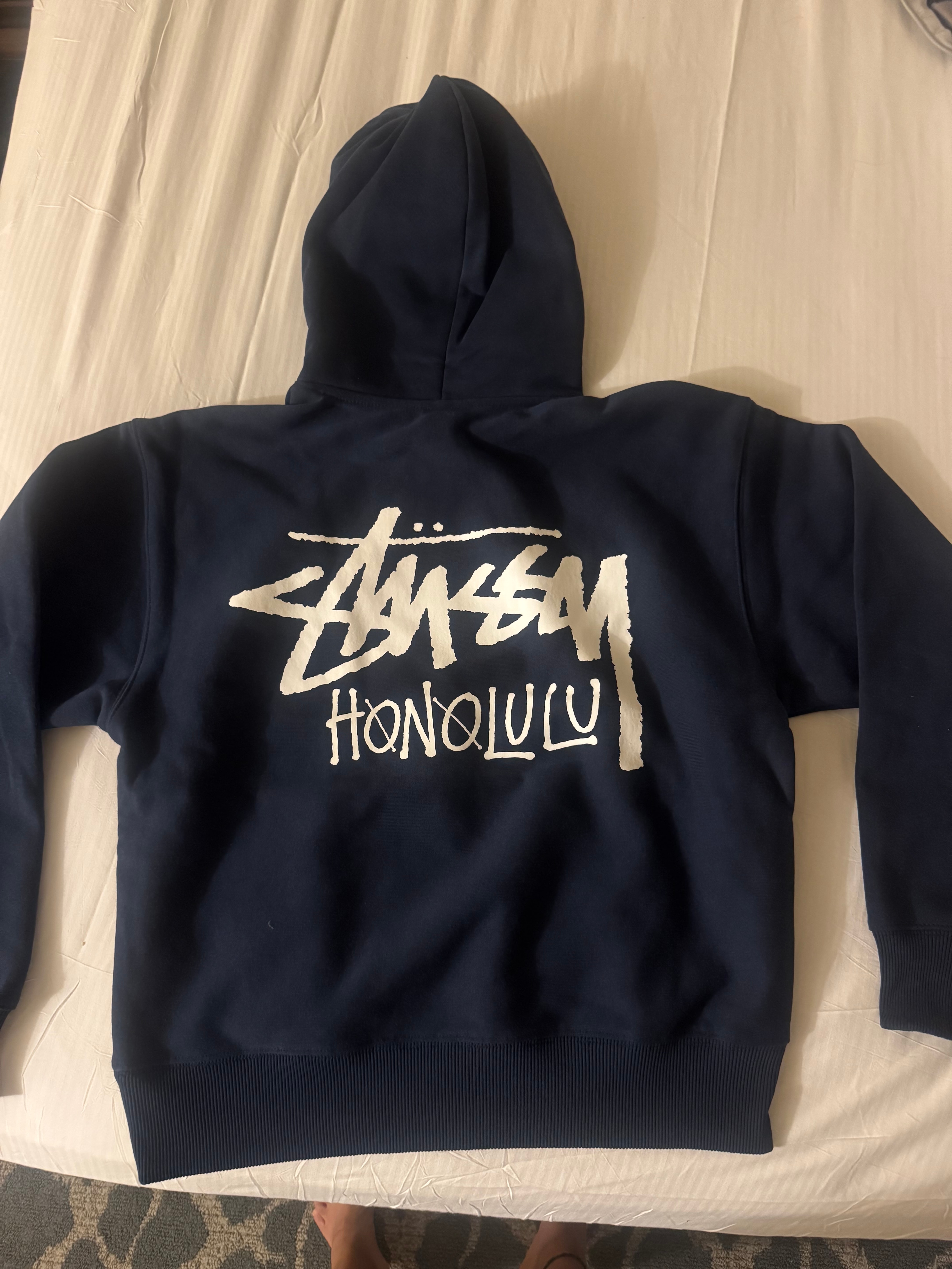 Stussy Stock Honolulu Hoodie "Navy"