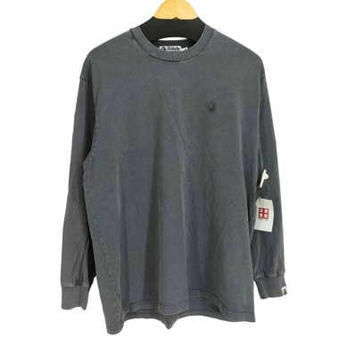 フロントロゴ刺繍 L/S ロンT【1143769318753】