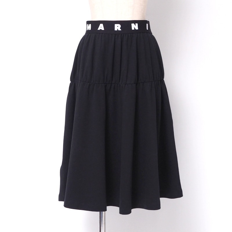 ■美品■2022年製■MARNI マルニ スカート サイズ14Y ロゴベルト ブランド古着【中古】20241111/RA2041