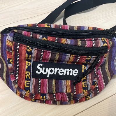 Supreme Woven Stripe Waist Bag Supreme Woven Stripe Waist Bag