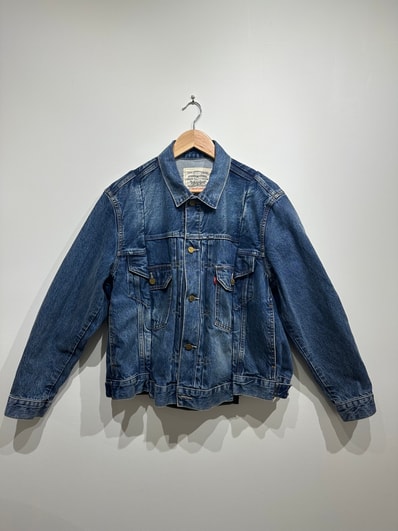sacai x LEVI'S Men's Denim Jacket "Blue" 25-03708M / 0035I-0002