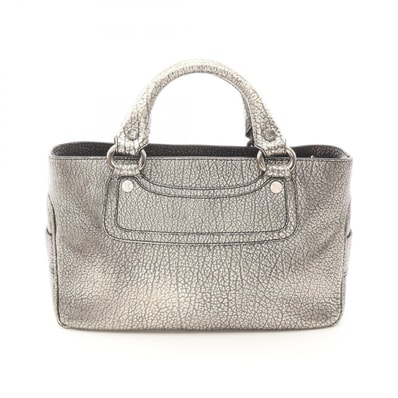 セリーヌ CELINE ブギーバッグ ハンドバッグ バッグ レザー レディース ゴールド系 【中古】