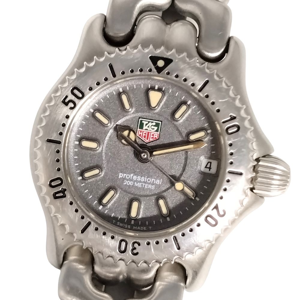 TAG HEUER タグホイヤー WG1413-0 セル プロフェッショナル200 クォーツ 腕時計 シルバー C851