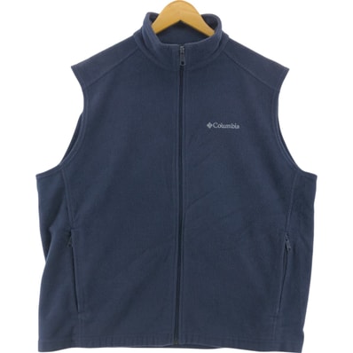 古着 コロンビア Columbia フリースベスト メンズXL相当/eaa536875