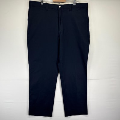 古着 ディッキーズ Dickies ワークパンツ デッドストック タグ付き ワンポイントロゴ 長ズボン 大きいサイズ w42 L32 ネイビー系 メンズ