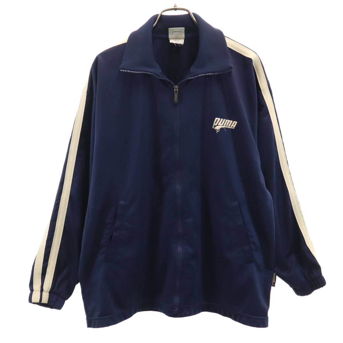 PUMA プーマ 90s 日本製 オールド ヒットユニオン トラックジャケット S ネイビー ジャージ