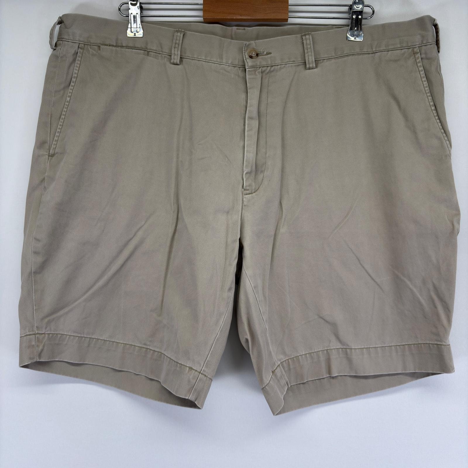 古着 ポロ・ラルフローレン POLO RALPH LAUREN ショートパンツ ハーフパンツ ポロチノ チノパン 大きいサイズ w42 ベージュ メンズ
