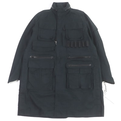 美品 サカイ
ミリタリーコート Olmetex Rip Stop Blouson ブラック メンズ 1 23-03186M