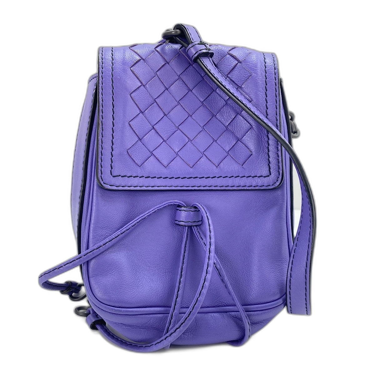 ボッテガヴェネタ BOTTEGAVENETA イントレチャート ショルダーバッグ【中古】