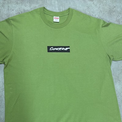 Supreme Futura Box Logo Tee "Moss"