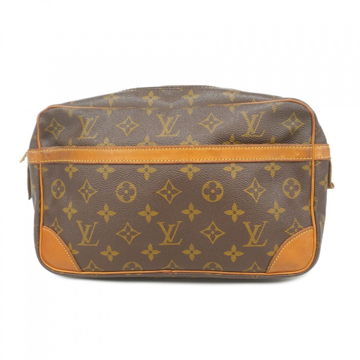 [6fb3066] 루이비통 클러치백 모노그램 콩피에뉴 28 M51845 브라운 [중고] 남성