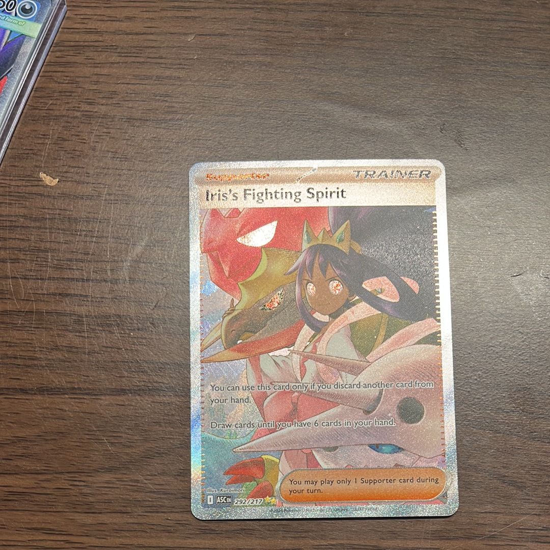 アイリスの闘志 SIR [ASC 292/217]【英語版】(メガエボリューション「アセンデッド ヒーローズ」)