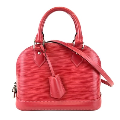 LOUIS VUITTON ルイ・ヴィトン エピ アルマ BB 2WAY ショルダーバッグ ハンドバッグ M40850 エピレザー ピンク レディース【中古】