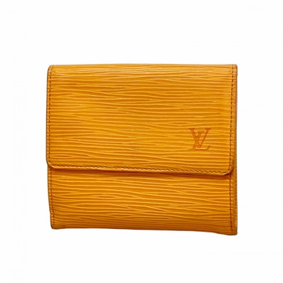 【6ec2545】ルイヴィトン 三つ折り財布 エピ ポルトモネビエカルトクレディ M6348H マンダリン【中古】レディース