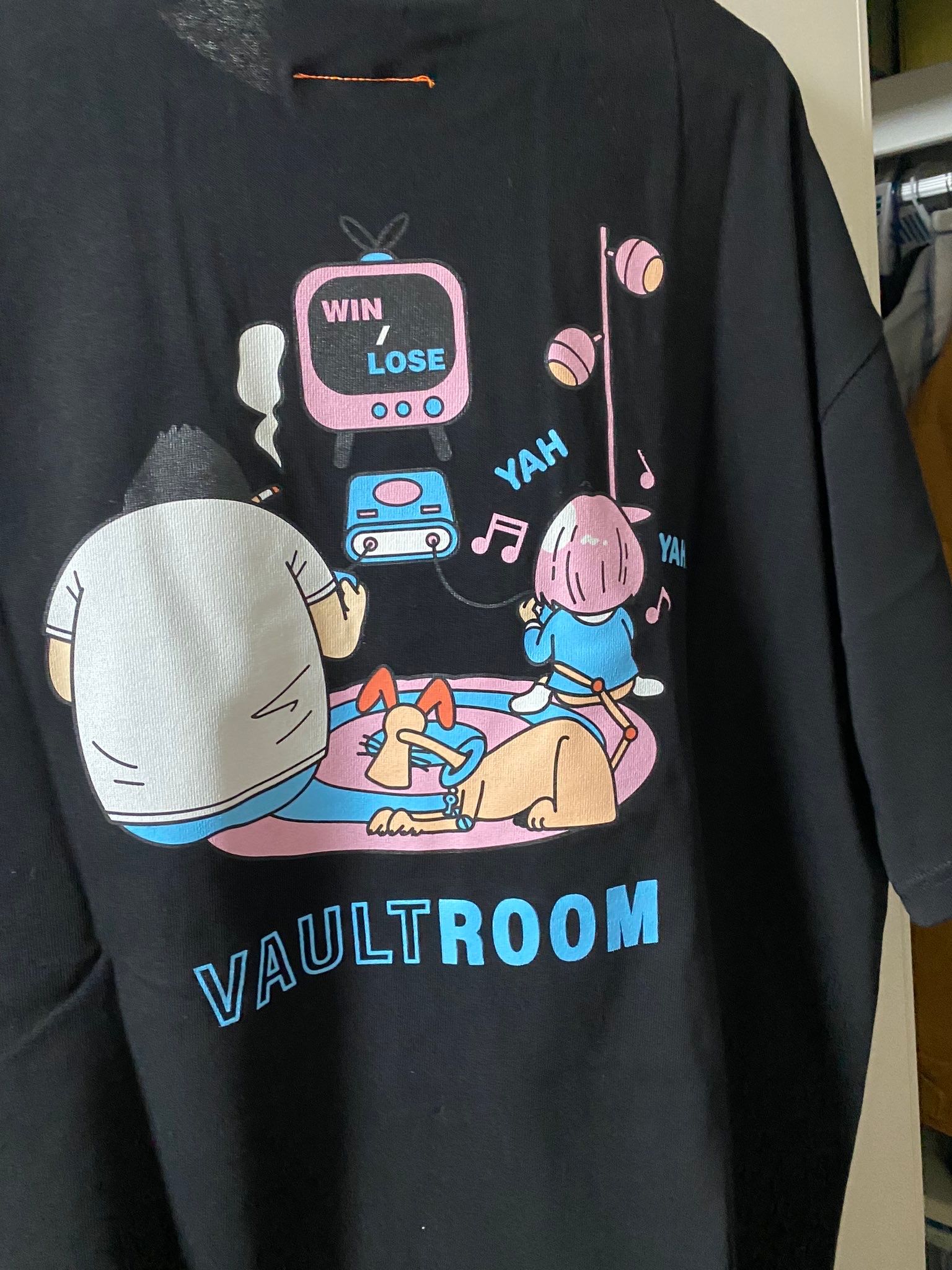 ボルトルーム Yah3 Tシャツ "ブラック"