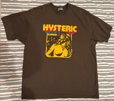 HYSTERIC GLAMOUR Hysteric Petworld T-Shirt "Brown"