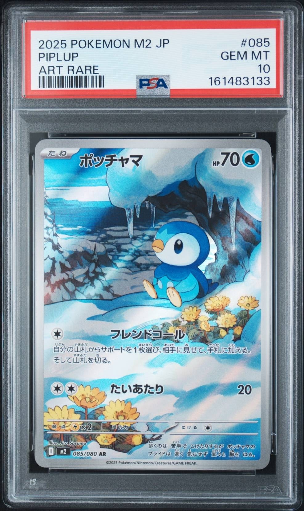 PSA10】ポッチャマ AR [M2 085/080](拡張パック「インフェルノX」) 1枚