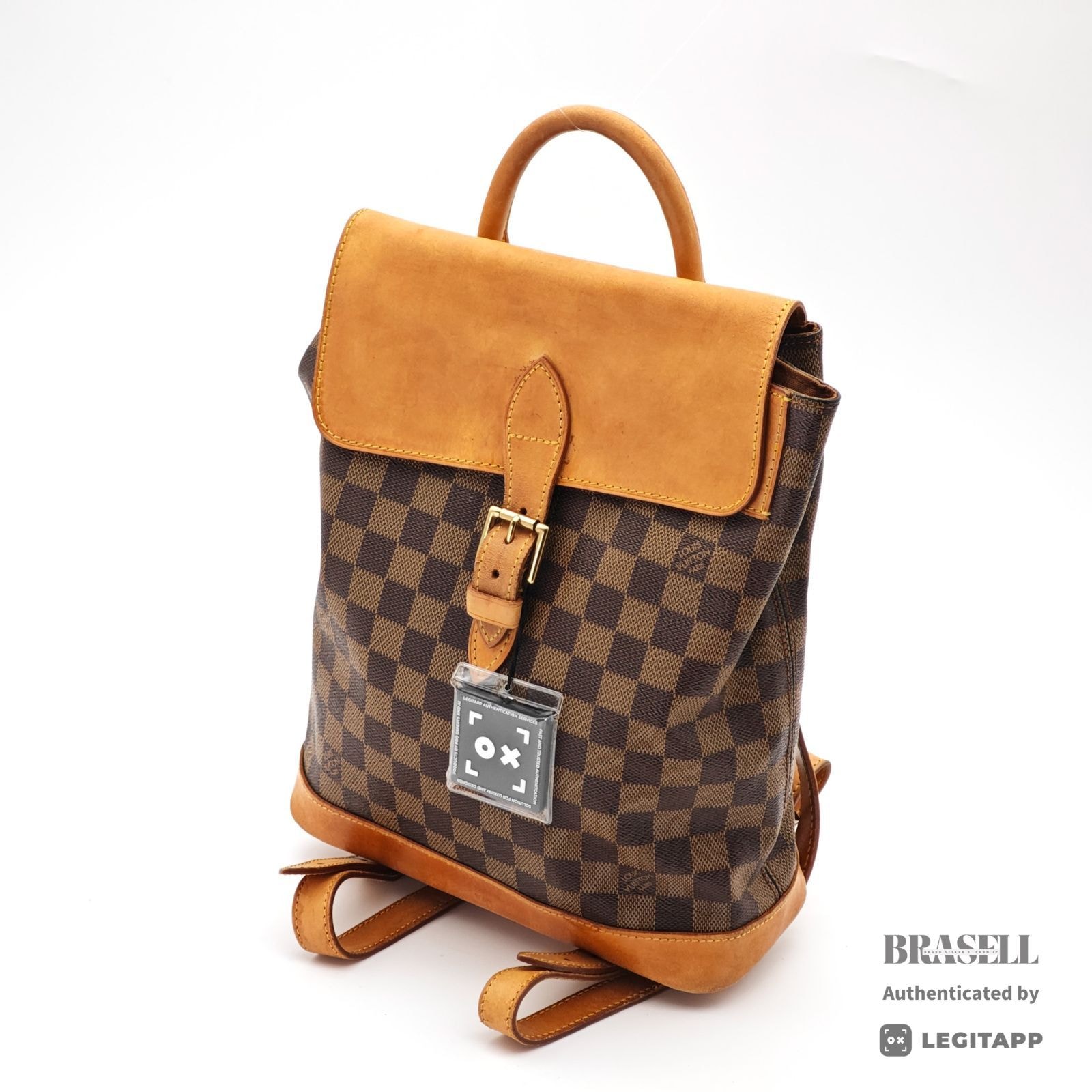 LOUIS VUITTON ルイ・ヴィトン アルルカン ダミエ アルルカン N99038 TH0976 リュック・デイパック Canvas Brown レディース