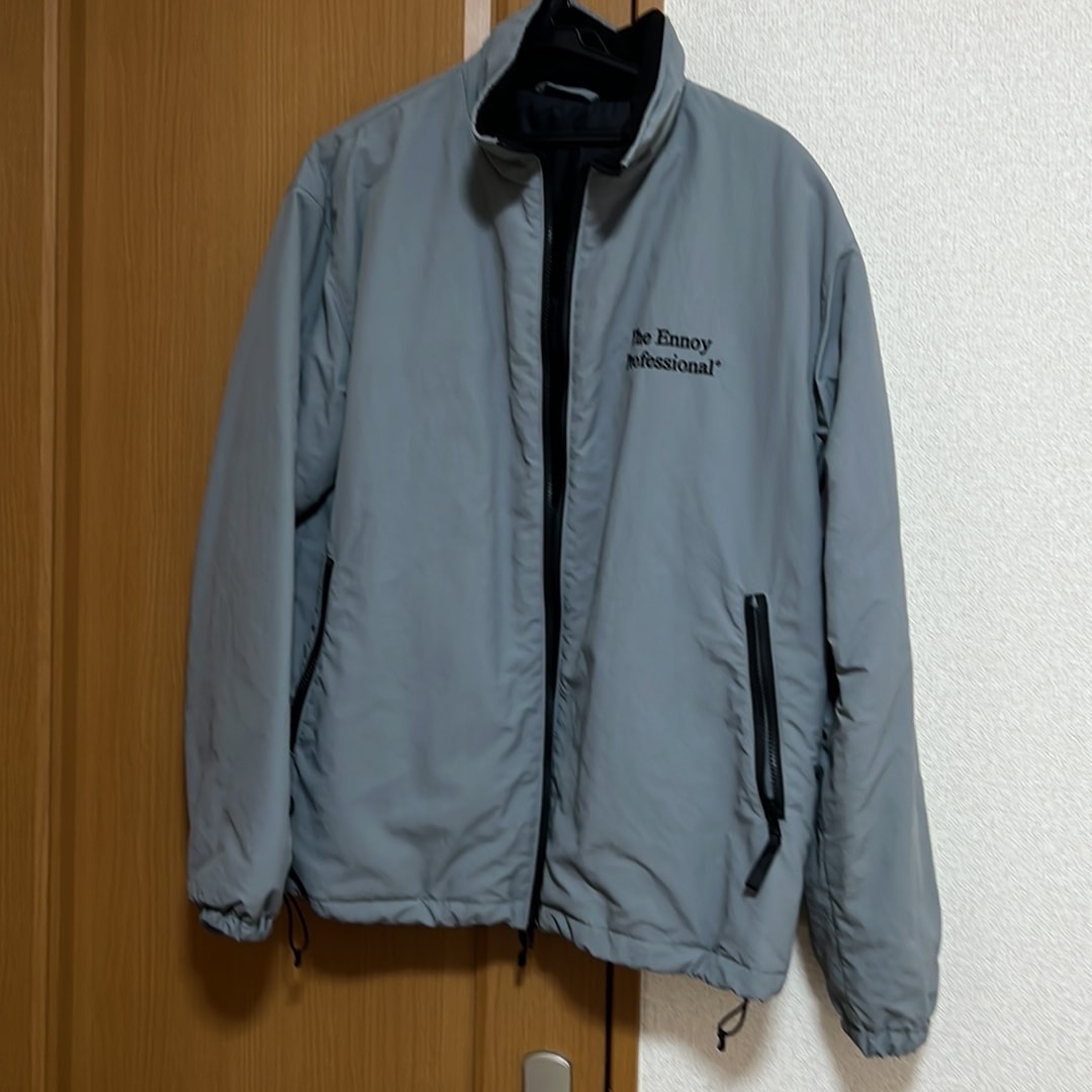 ENNOY x Stylistshibutsu 23AW Belongings Nylon Padded Jacket "Frost Gray"