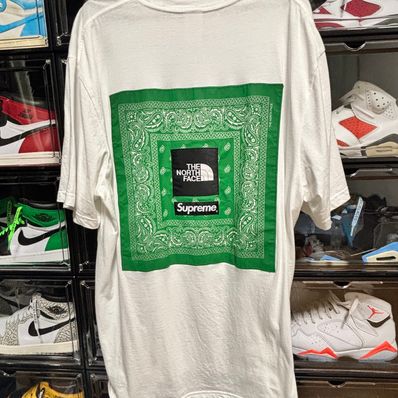 Supreme x The North Face Bandana Tee "White"