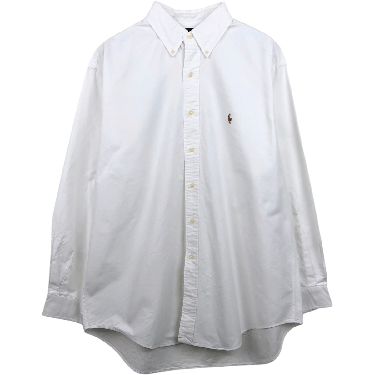 古着 ラルフローレン Ralph Lauren YARMOUTH 長袖 ボタンダウンシャツ メンズL相当/eaa676988