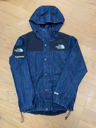 Supreme The North Face Denim Dot Shot Jacket "Denim"