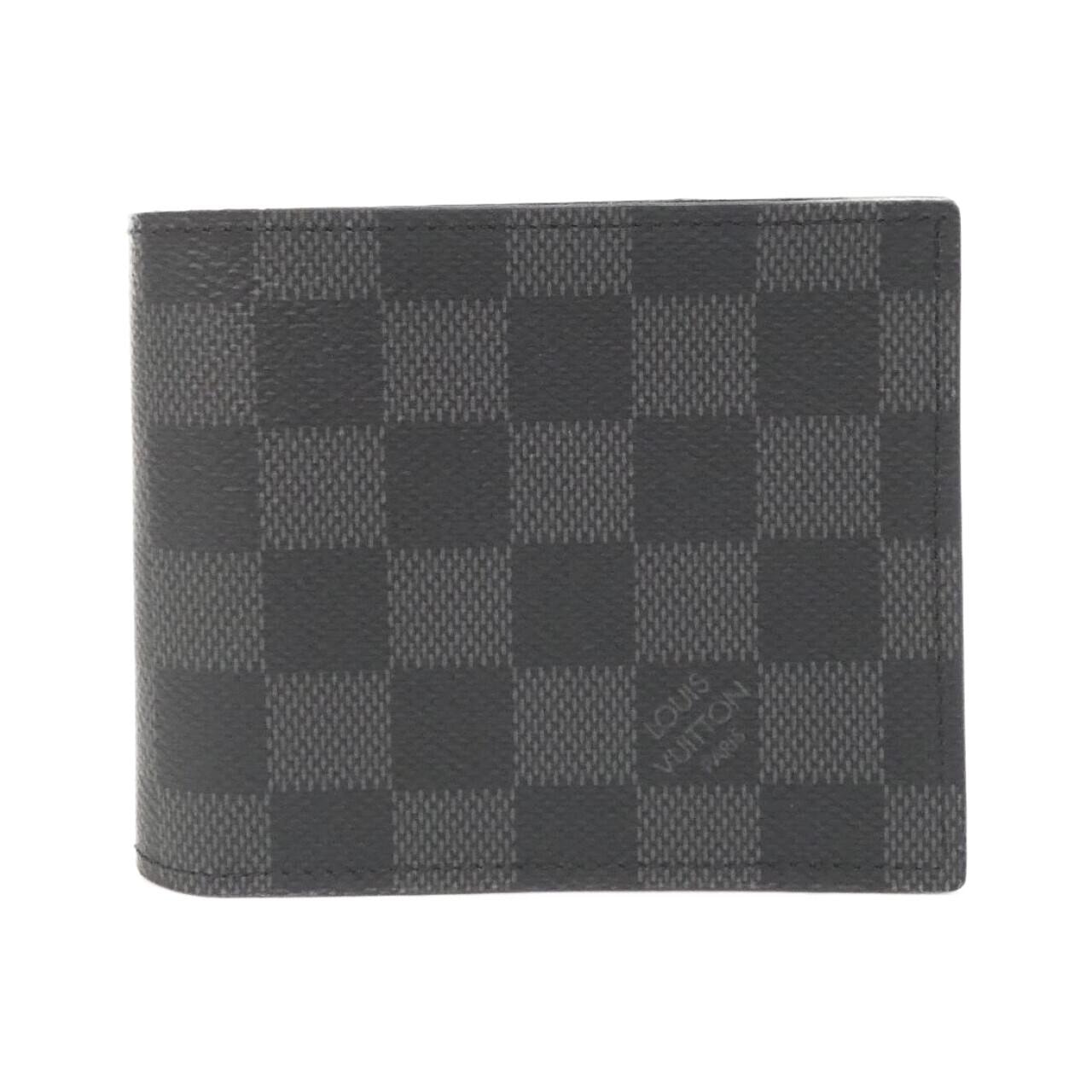 ルイヴィトン ダミエ グラフィット ポルトフォイユ マルコ N63336 財布