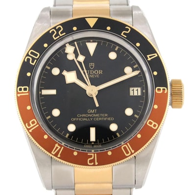チューダー/チュードル ブラックベイGMT S&G M79833MN-0001 SSxCG 自動巻