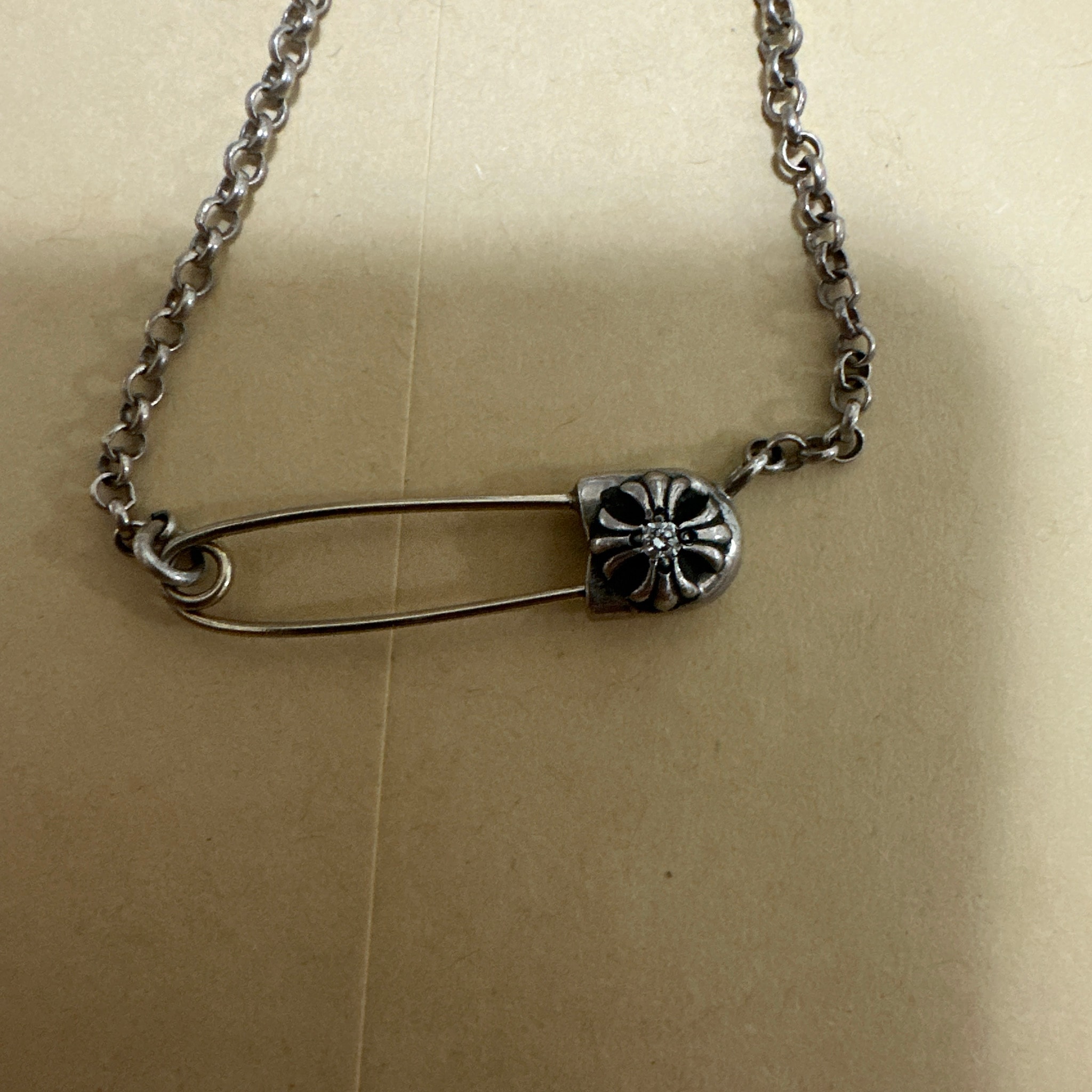 Chrome Hearts SAFETY PIN 1 DIA "Silver"