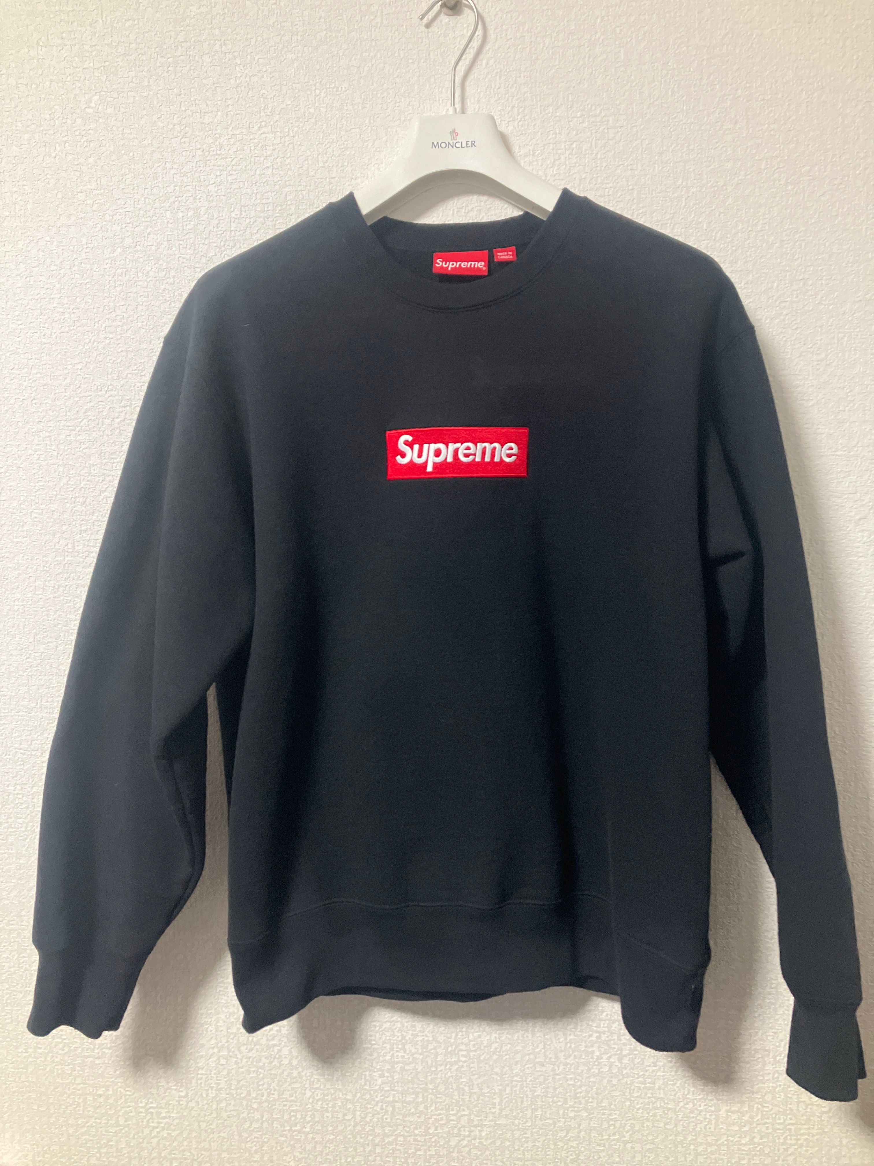 Supreme Box Logo Crewneck "Black" (22FW)